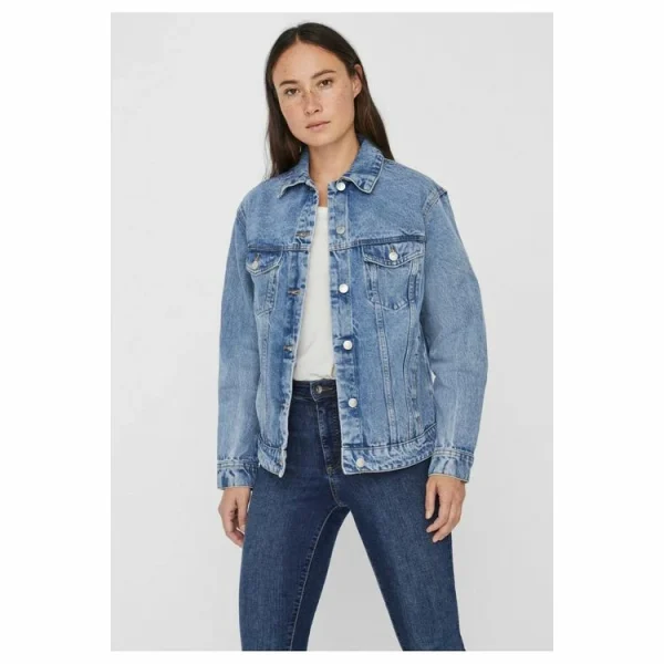 Livraison Standard/Rapide Grosses soldes 🥰 Vero Moda Veste En DenimFemme ✨ 1