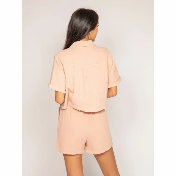 grande popularité Bon marché ⌛ Ritchie Chemise Courte Gaze De Coton Oralia ❤️ 6