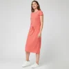 qualité supérieure Grosses soldes 😉 IN EXTENSO Robe Longue En Maille Rose Corail Femme 🥰 13