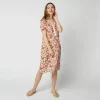 Budget ❤️ IN EXTENSO Robe Manches Courtes à Fleurs Femme 🧨 site pas cher 13