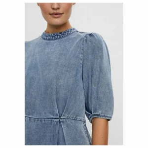 boutiqued pas cher Le moins cher 🔔 Vero Moda Robe Courtes En JeanFemme 🤩 9