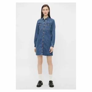 Budget 🌟 Pieces Robe Chemise En JeanFemme 🧨 Paiement sécurisé 7