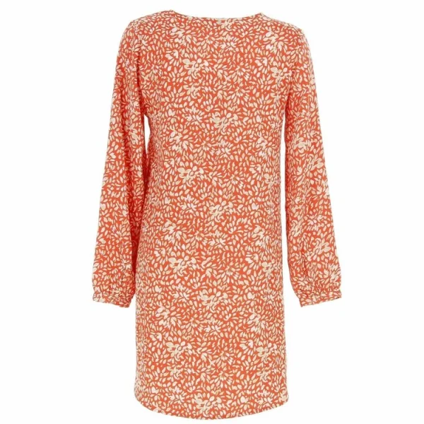 livraison la plus rapide De gros 👏 Vero Moda Robe Vero Moda Vmjloe L/s Short 👗 Dress Wcn Btq Ga Rouge 7-382 🧨 3