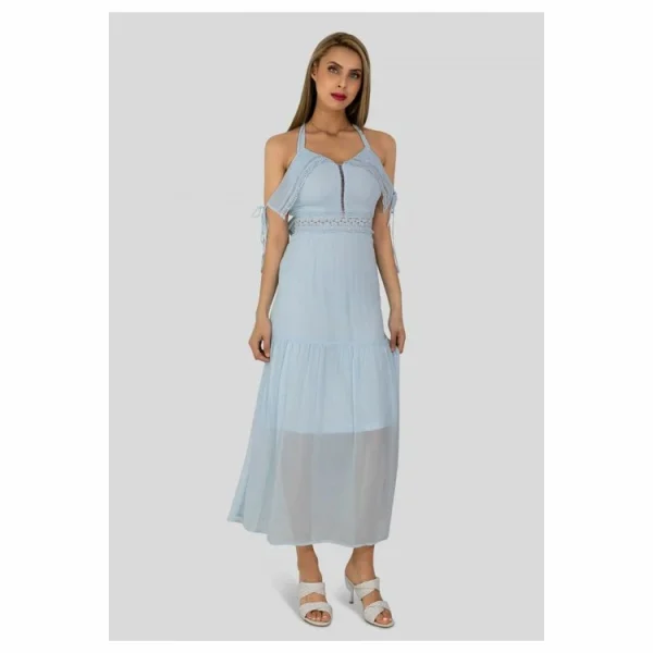 De gros 🎁 Kebello Robe LongueFemme 🎁 dernières 1