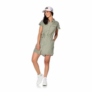 marque pas cher en ligne Meilleure vente 🥰 VONDUTCH Robe En Lin Manches Courtes Et Broderies Beverly ✨ 7