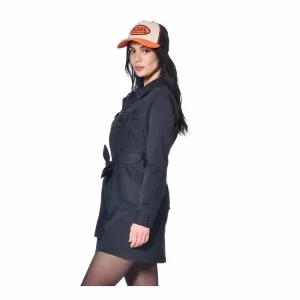 pas cher en vente De gros ✔️ VONDUTCH Robe Femme Zippé En Toile Avec Badges Brodés Flap En Coton 🔥 7