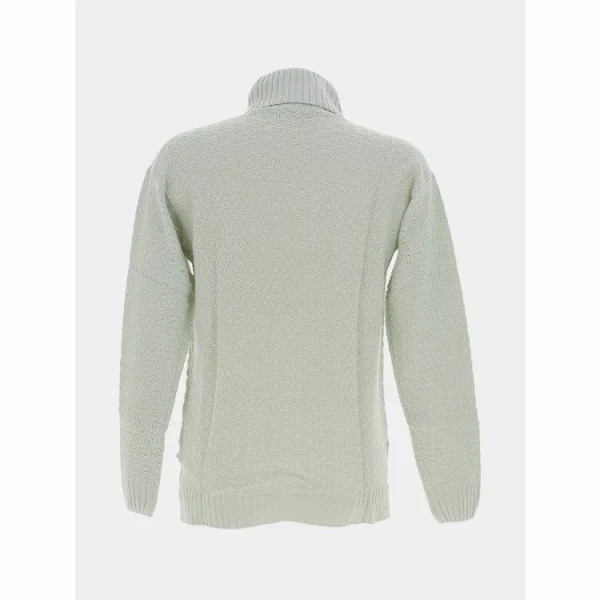 Top 10 ❤️ Tiffosi Pull Fin Tiffosi Mistery 3 Vert Pull Roll Neck L Vert 7-296 👏 luxe soldes 3