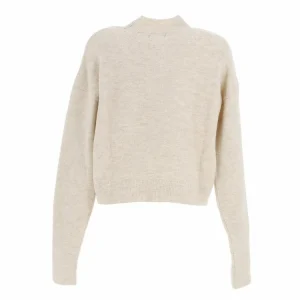 Meilleure affaire 🔔 SUPERDRY Pull Fin Superdry Vintage Essential Mock Neck Ecru Beige 7-338 🔔 SOLDES TOUT À 7