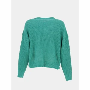 Meilleure vente 😀 Vero Moda Pull Vero Moda Vmsadie Ls O-neck Rounded Hem Blouse Bf Vert 7-384 🥰 outlet soldes 6