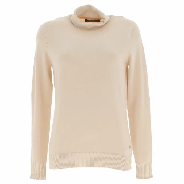 Sortie 😀 Deeluxe Pull Deeluxe Basic Pu W Beige 7-290 🛒 boutique en ligne 1