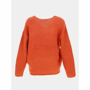 prix abordable Meilleur prix 🔔 Vero Moda Pull Vero Moda Vmdarya Ls V-neck Blouse Fr Rouge 7-289 ✔️ 6