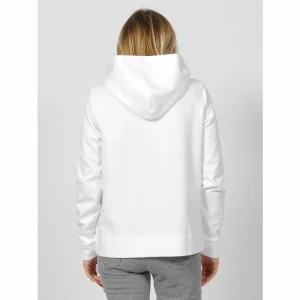 Meilleure vente 🔔 Calvin Klein Sweat Capuche Hooded Calvin Klein Micro Logo Ess Hoodie Blanc 7-627 ✔️ prix abordable 7