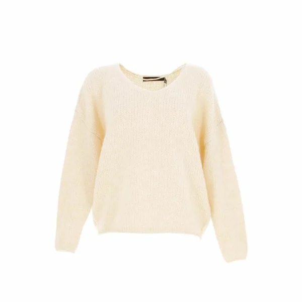 vente chaude Offres 🥰 Vero Moda Pull Vero Moda Vmdarya Ls V-neck Blouse Fr Beige 7-288 😍 1