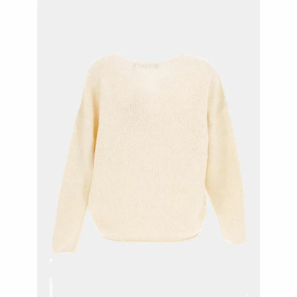 vente chaude Offres 🥰 Vero Moda Pull Vero Moda Vmdarya Ls V-neck Blouse Fr Beige 7-288 😍 3