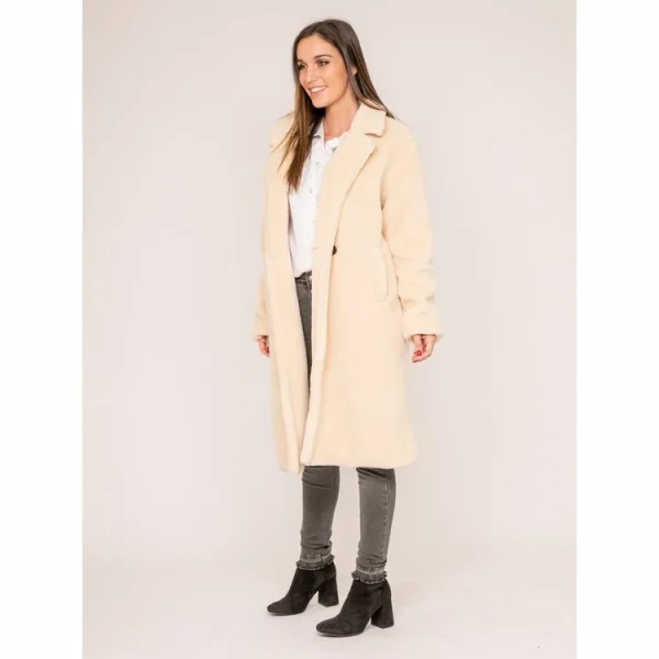 Meilleure vente ⭐ Ritchie Manteau Long Fausse Fourrure Ulyne ❤️ vente chaude 1