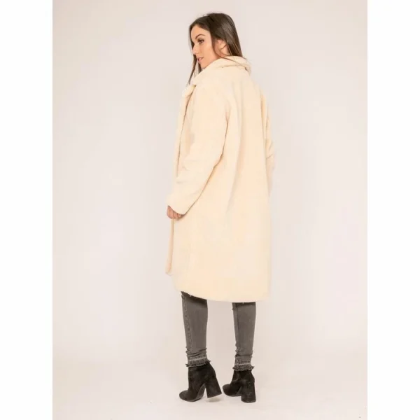 Meilleure vente ⭐ Ritchie Manteau Long Fausse Fourrure Ulyne ❤️ vente chaude 3